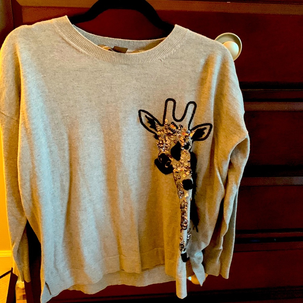 Women’s French Connection Giraffe Sweater - medium - barely worn